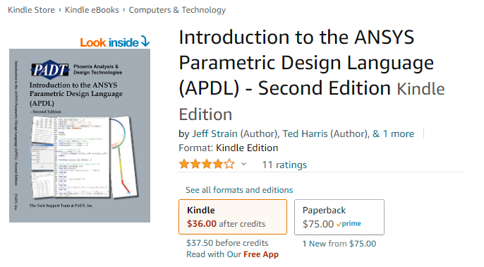 APDL Guide Amazon Screenshot 1