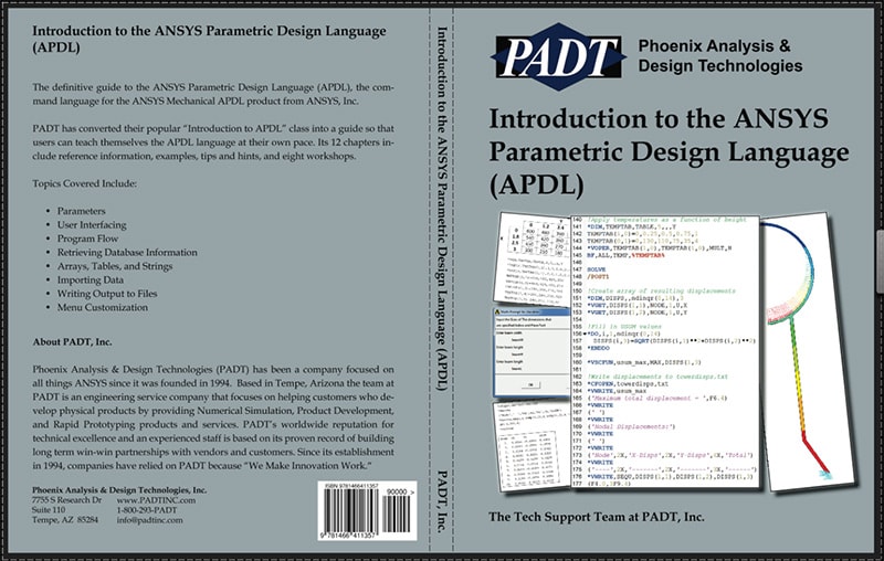 PADT-Intro-APDL-cover