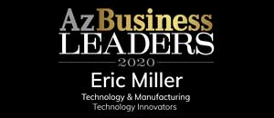 Award AZBusiness Leader 2020 EricMiller Wide