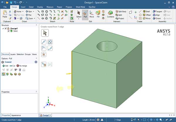 ANSYS-SpaceClaim-Learning-02-02