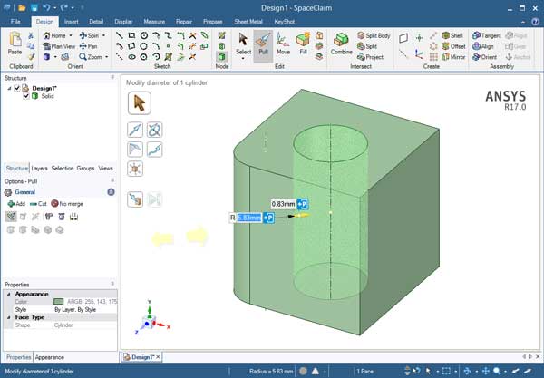 ANSYS-SpaceClaim-Learning-02-05