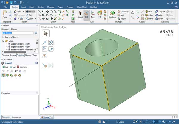 ANSYS-SpaceClaim-Learning-02-08