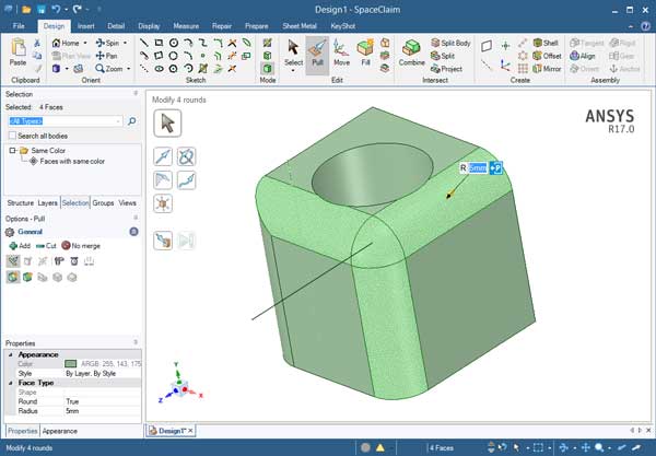 ANSYS-SpaceClaim-Learning-02-09