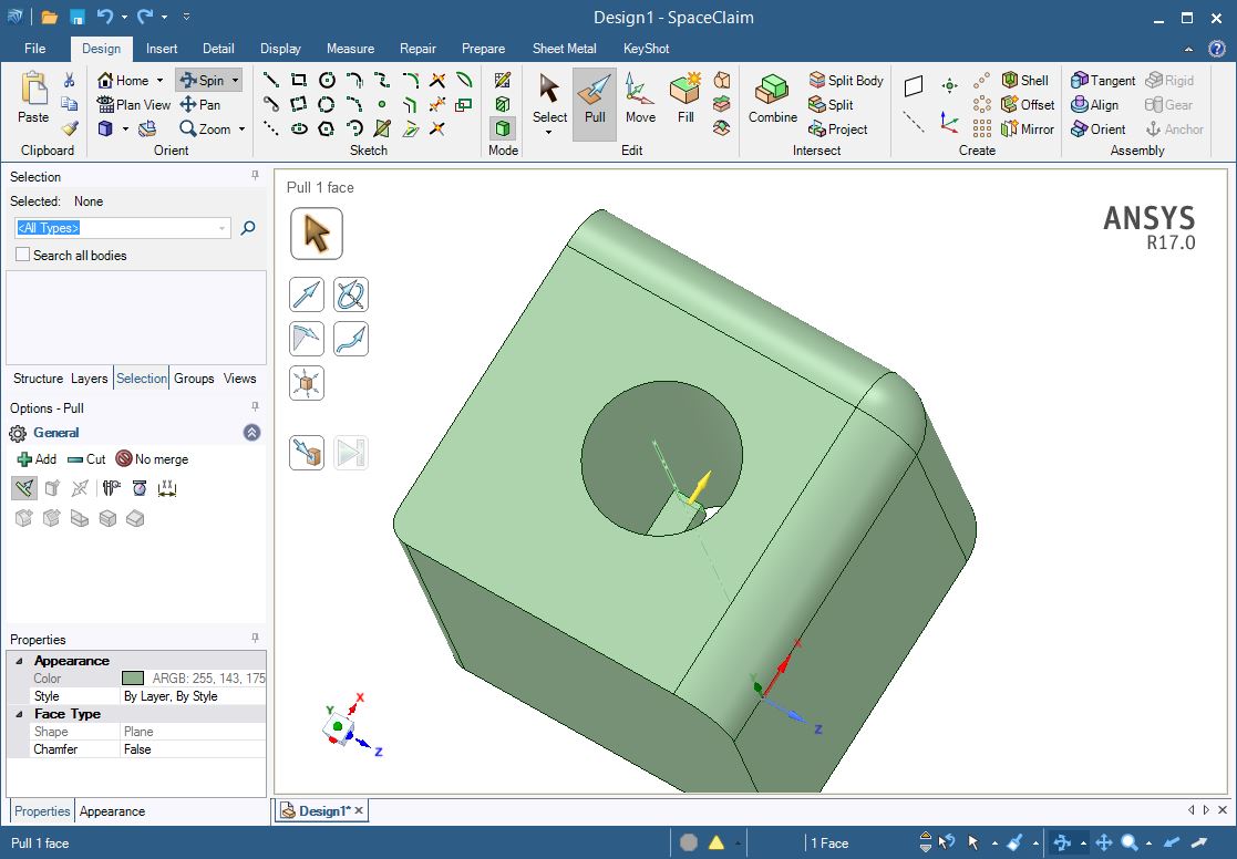 ANSYS-SpaceClaim-Learning-02-16