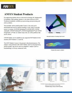 ANSYS Student brochure cover