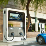 Ecotality Blink Station at PADT Tempe sqr 1