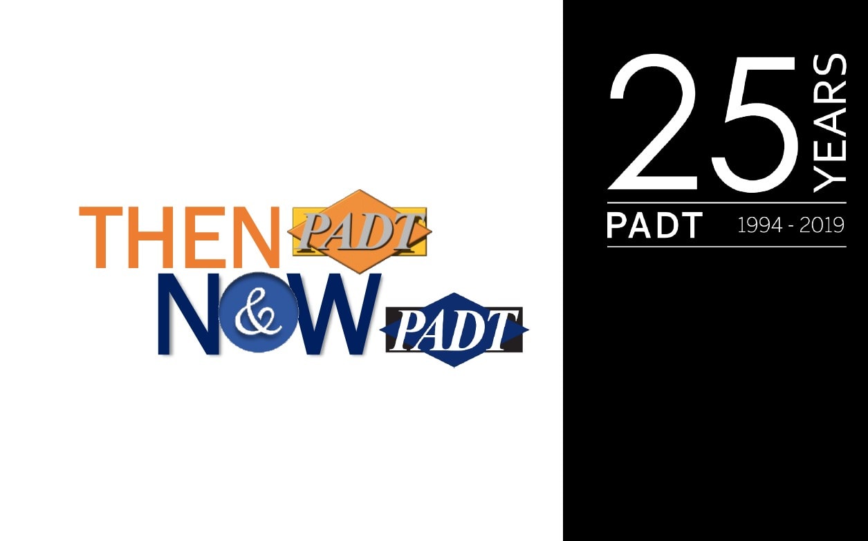PADT25 then and now cover
