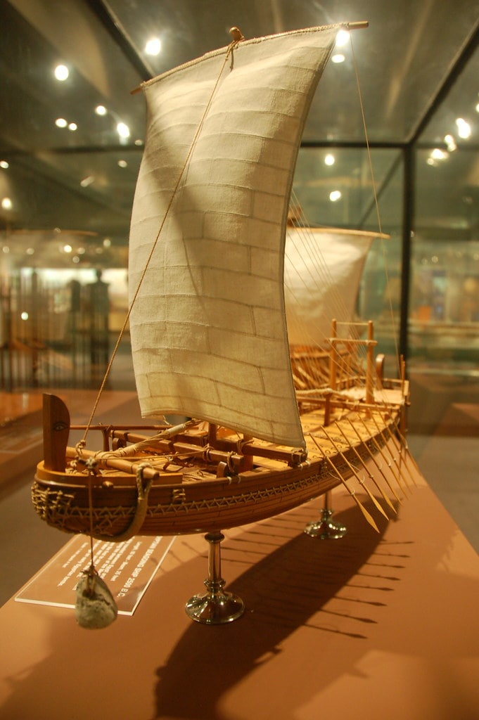 Phoenician ship model