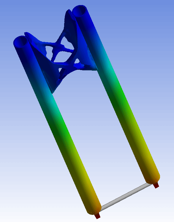 ansys padt topological optimization motorcycle f10