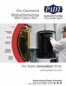 on demand manufacturing brochure cover 2