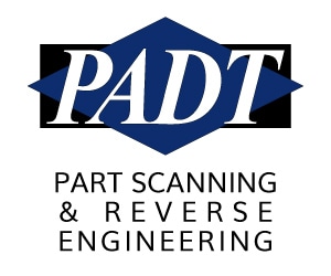 padt part scanning reverse engineering logo 1