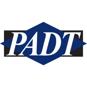 PADT Logo, Gray, PNG Format, 500x500
