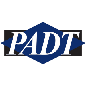 PADT Logo, Gray, PNG Format, 750x750