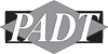 PADT Logo, Gray, PNG Format, 100x50