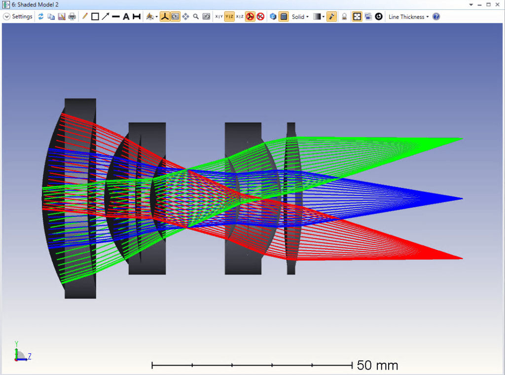 Importing CAD Into Ansys Zemax OpticStudio Using Non-Sequential Mode Figure 1