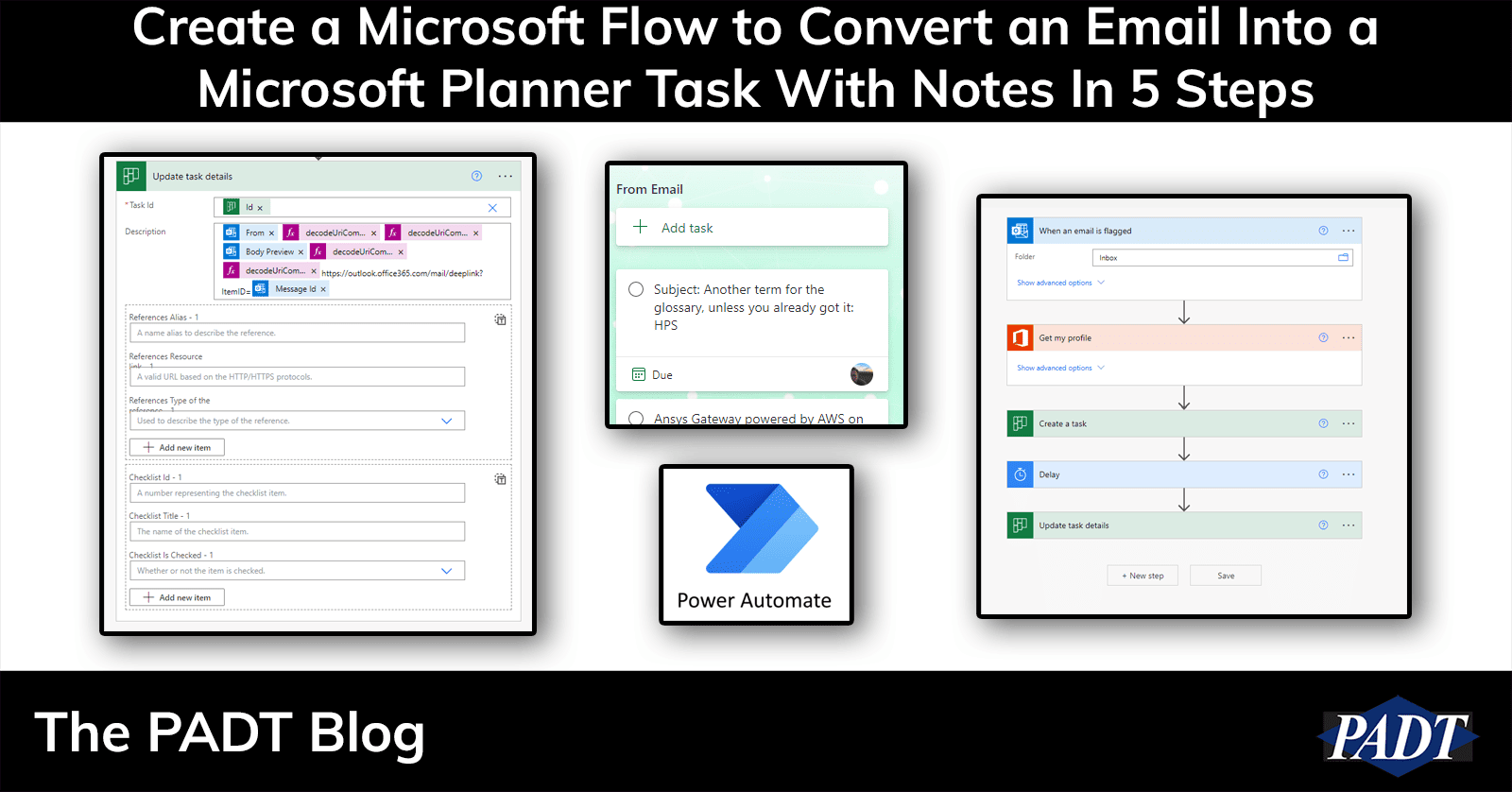 Microsoft Flow for Email to Planner Task