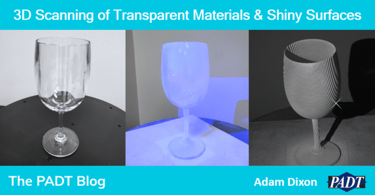3D Scanning 3D transparent material