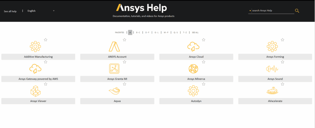 accessing ansys customer websites f12