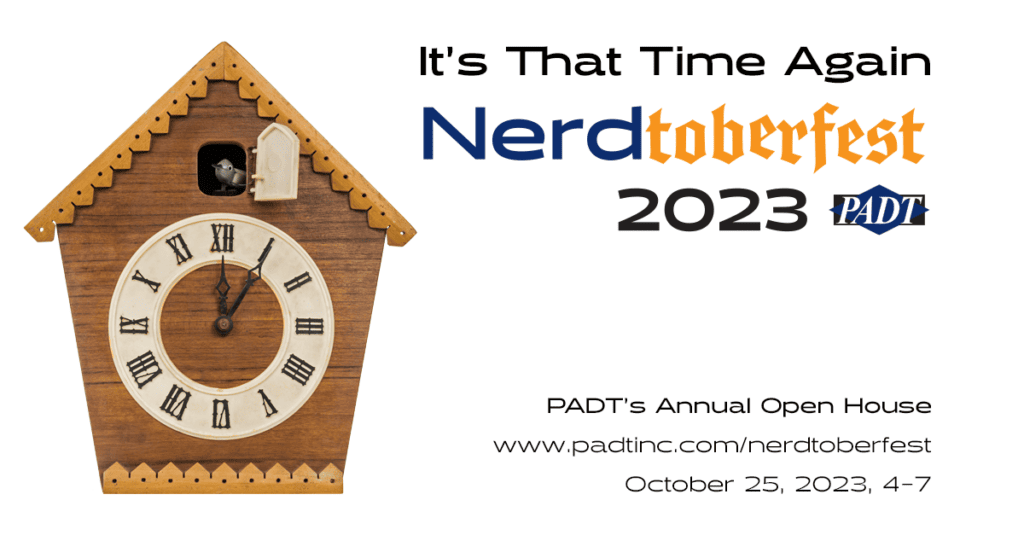 Nerdtoberfest 2023 clock
